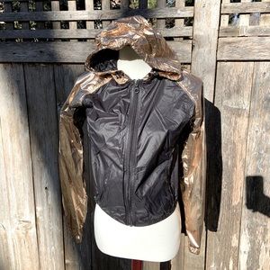 Gold foil Target windbreaker